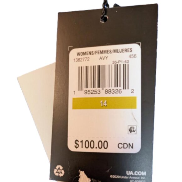 NWT Under Armour Women's UA Storm Rain Outdoor Pants Blue With Side Stripe - Picture 7 of 7